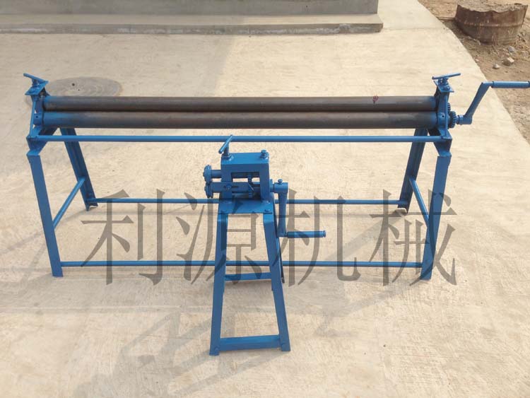 手動鐵皮卷板機 小型